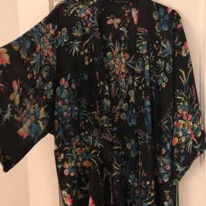 Zara satin Kimono